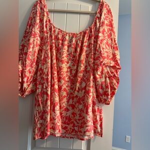 NWT Lane Bryant off the shoulder or on blouse.